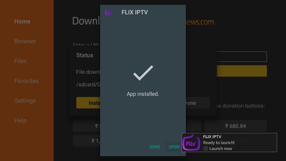 Flix IPTV Installieren